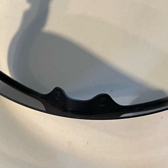 Unisex Mykita Blaze Pitch Black Sunglasses with Box 3502552 Silver Flash Shield - Picture 6 of 10